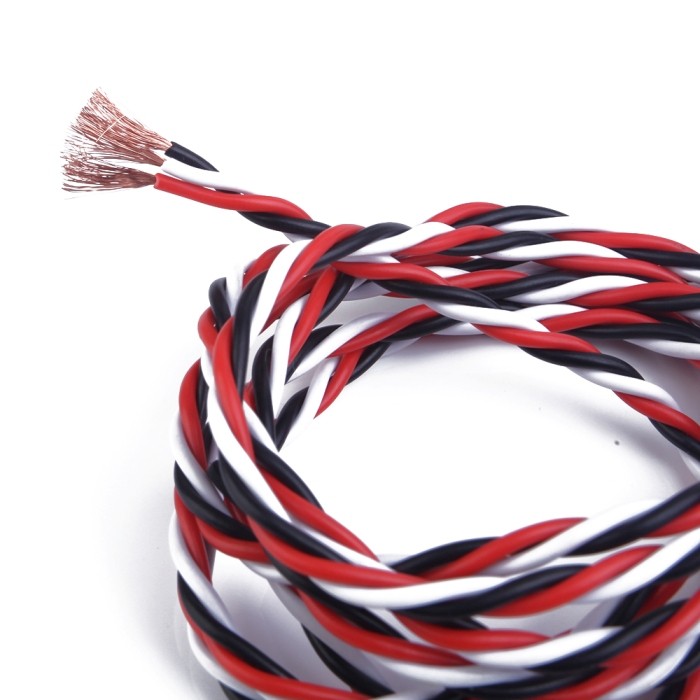 Сервокабель Dinogy 22 AWG скручений (Futaba), 1 метр