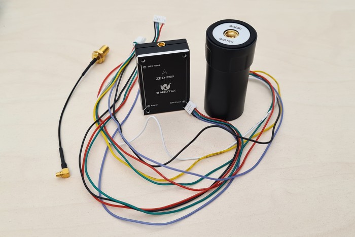Модуль GPS Qio-Tek RTK-F9P з компасом QMC5883 CAN