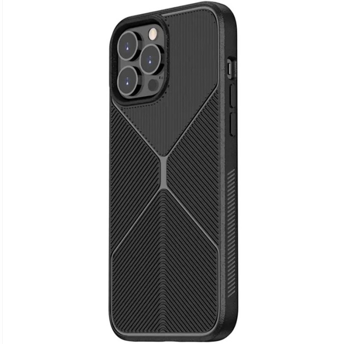 Чохол TPU BlackWood для Apple iPhone 14 Pro Max (6.7") Чорний