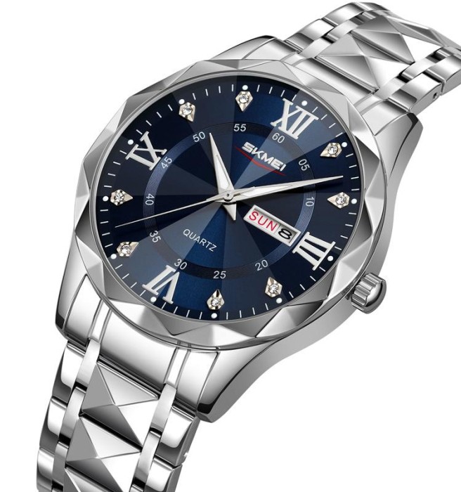 Skmei 9369SIBU Silver-Blue