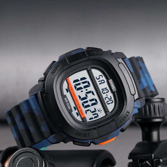 Skmei 1657CMBU Camouflage-Blue SALE