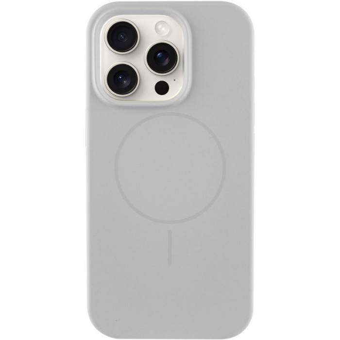 Чохол Silicone Case Full Protective (AA) NO LOGO with MagSafe для Apple iPhone 15 Pro (6.1") Фіолетовий / Amethyst