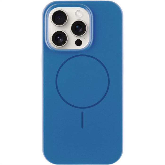 Чохол Silicone Case Full Protective (AA) NO LOGO with MagSafe для Apple iPhone 15 Pro (6.1") Фіолетовий / Amethyst
