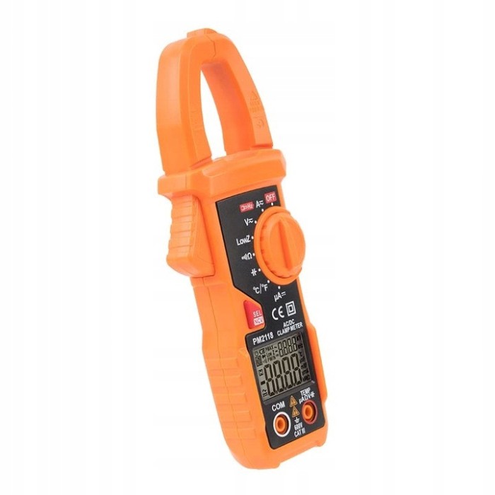 Токові кліщі з мультиметром і термопарою PeakMeter PM2118