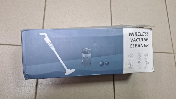 УЦЕНКА! Аккумуляторный пылесос без мешка Vacuum Cleaner 2000mAh 120 Вт (Плохая упаковка 3115)