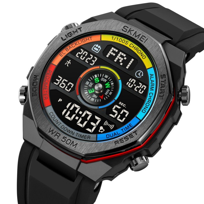 Skmei 2209CLRD Colorful-Red SALE STOPPED