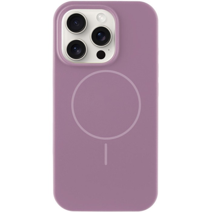 Чохол Silicone Case Full Protective (AA) NO LOGO with MagSafe для Apple iPhone 16 Pro Max (6.9") Фіолетовий / Amethyst