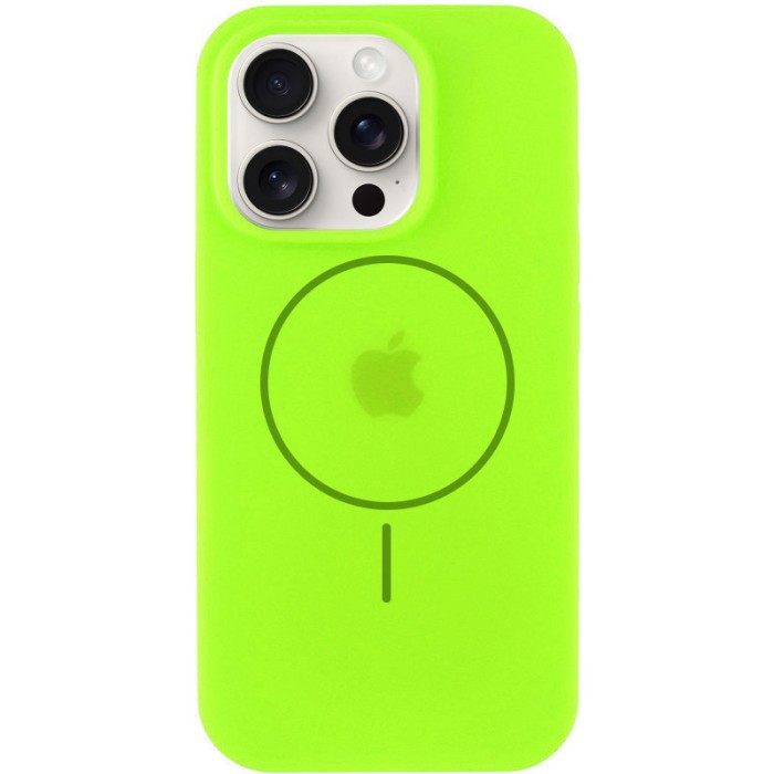 Чохол Silicone Case Full Protective (AA) NO LOGO with MagSafe для Apple iPhone 16 Pro Max (6.9") Фіолетовий / Amethyst