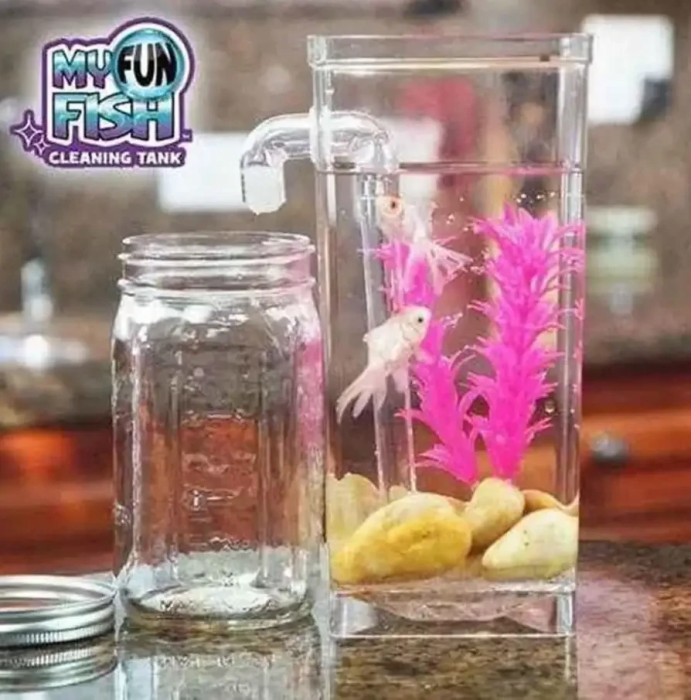 Аквариум для рыбок с системой самоочистки и светодиодной подсветкой fish tank HA-149