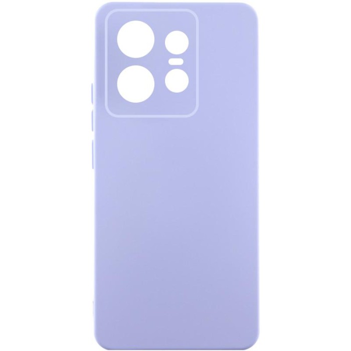 Чохол Silicone Cover Lakshmi Full Camera (AA) для Motorola Edge 50 Pro Білий / White