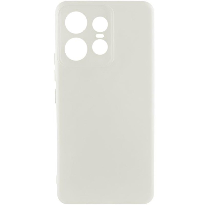 Чохол Silicone Cover Lakshmi Full Camera (AA) для Motorola Edge 50 Pro Білий / White