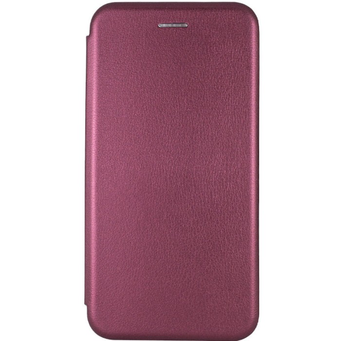 Шкіряний чохол-книжка Classy для Samsung Galaxy A21s Темно-синій