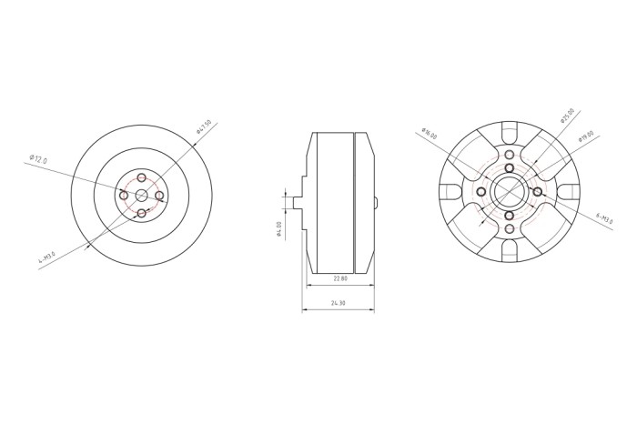 Мотор QX Motor QM5010 4110 380KV CW для мультикоптерів