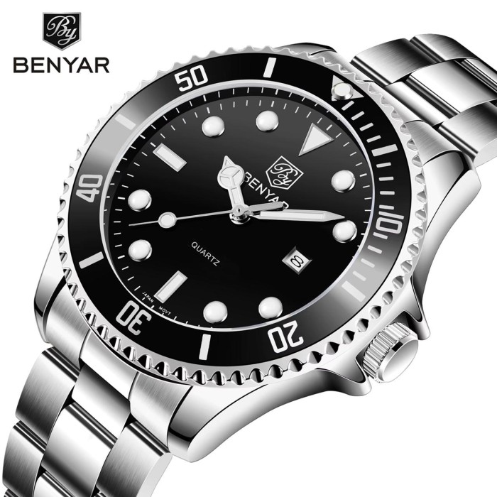 Benyar BY-5223 Silver-Black
