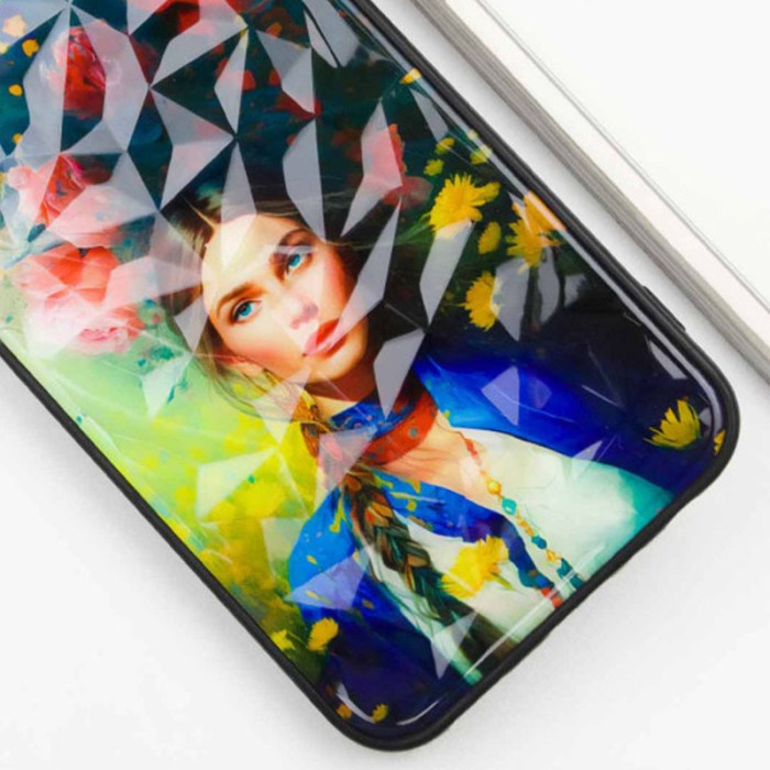 TPU+PC чохол Prisma Ladies для Apple iPhone 7 plus / 8 plus (5.5") Peonies
