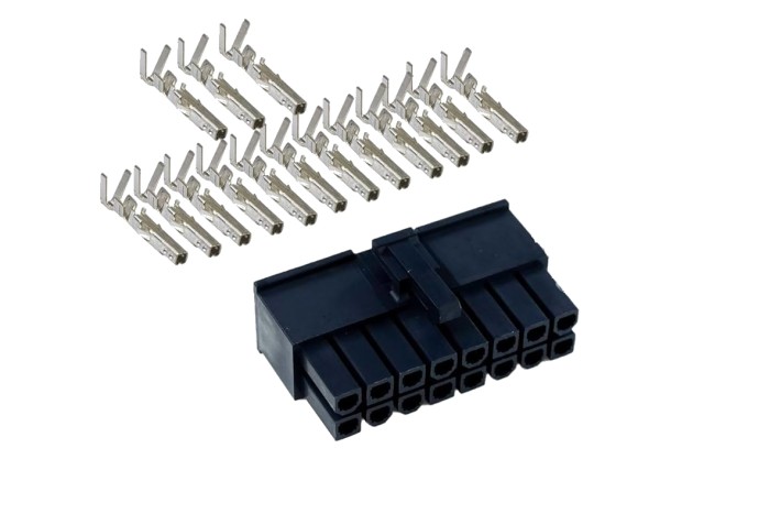 Конектор MOLEX 43025-1600 ATX16 з контактами