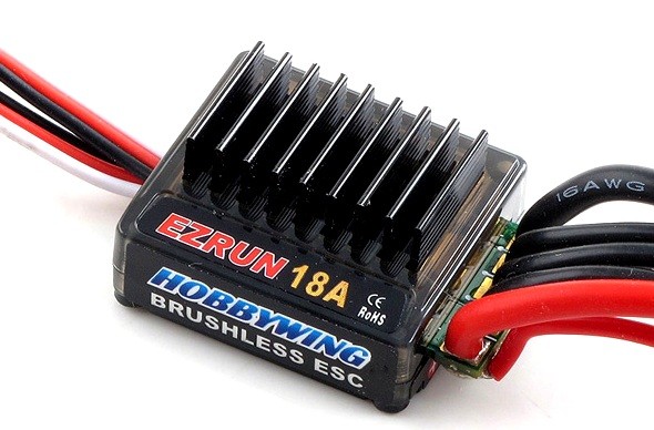 Безколекторна система HOBBYWING EZRUN COMBO A2 2030 5200KV 18A для автомоделей