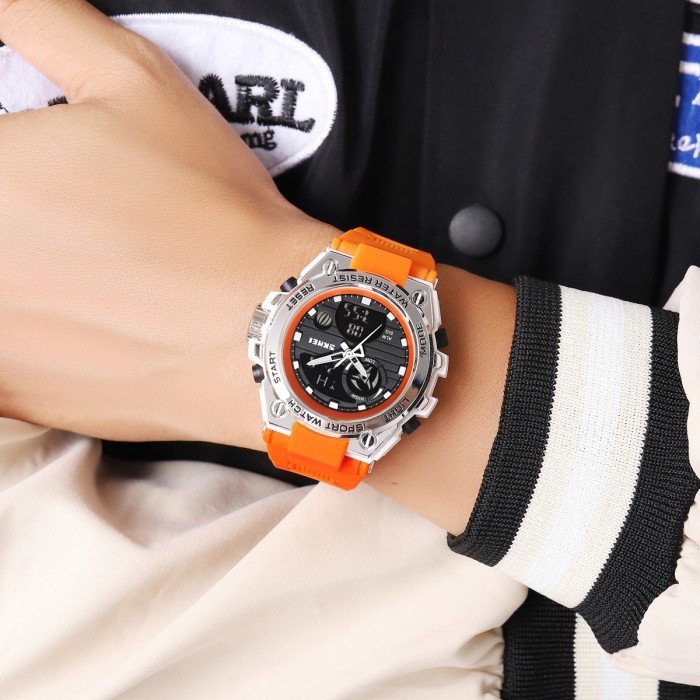 Skmei 2360WTOG White-Orange