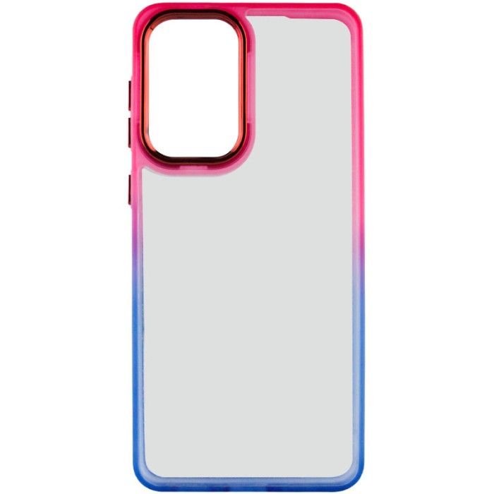 Чохол TPU+PC Fresh sip series для Motorola Moto E13 Синій / Рожевий