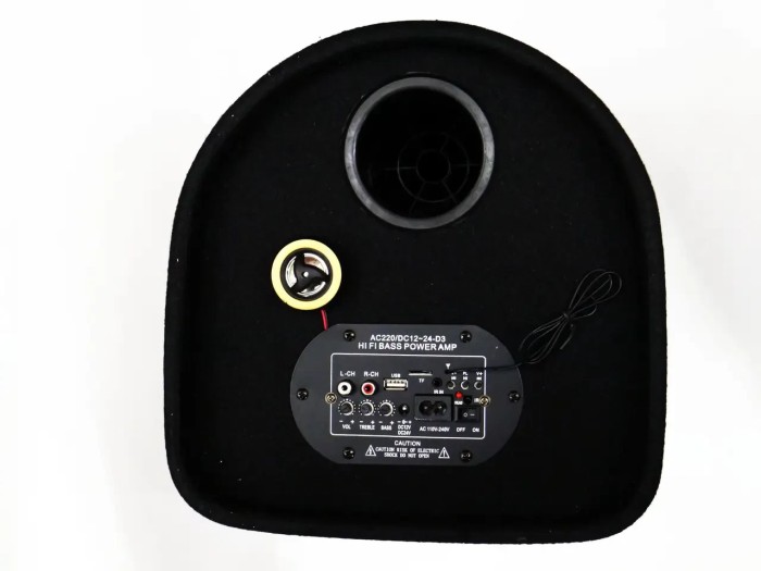 10" Активный сабвуфер бочка ZPX 350W + Bluetooth